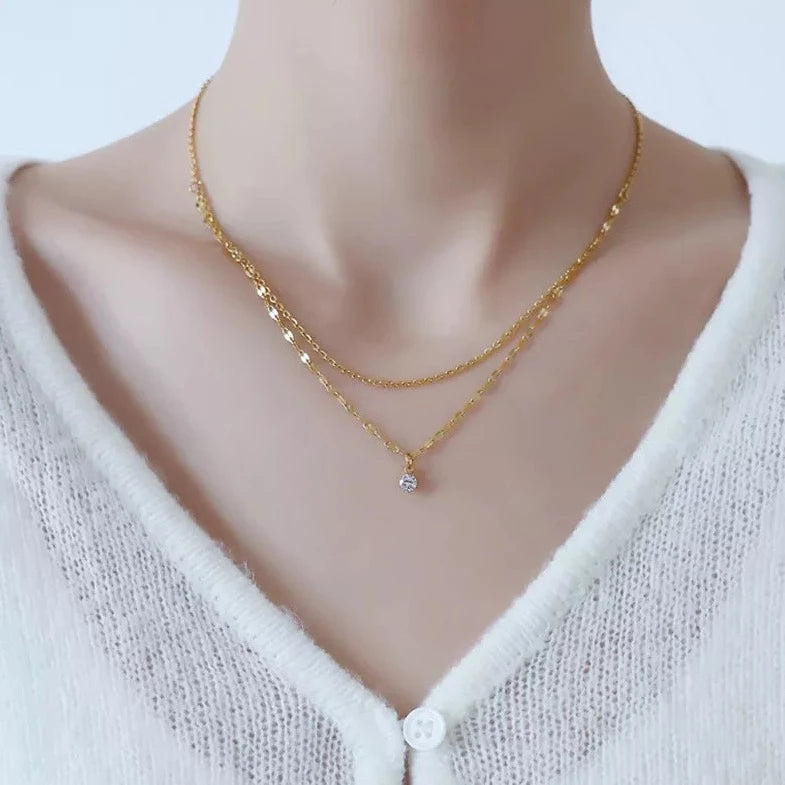 Belle layered necklace