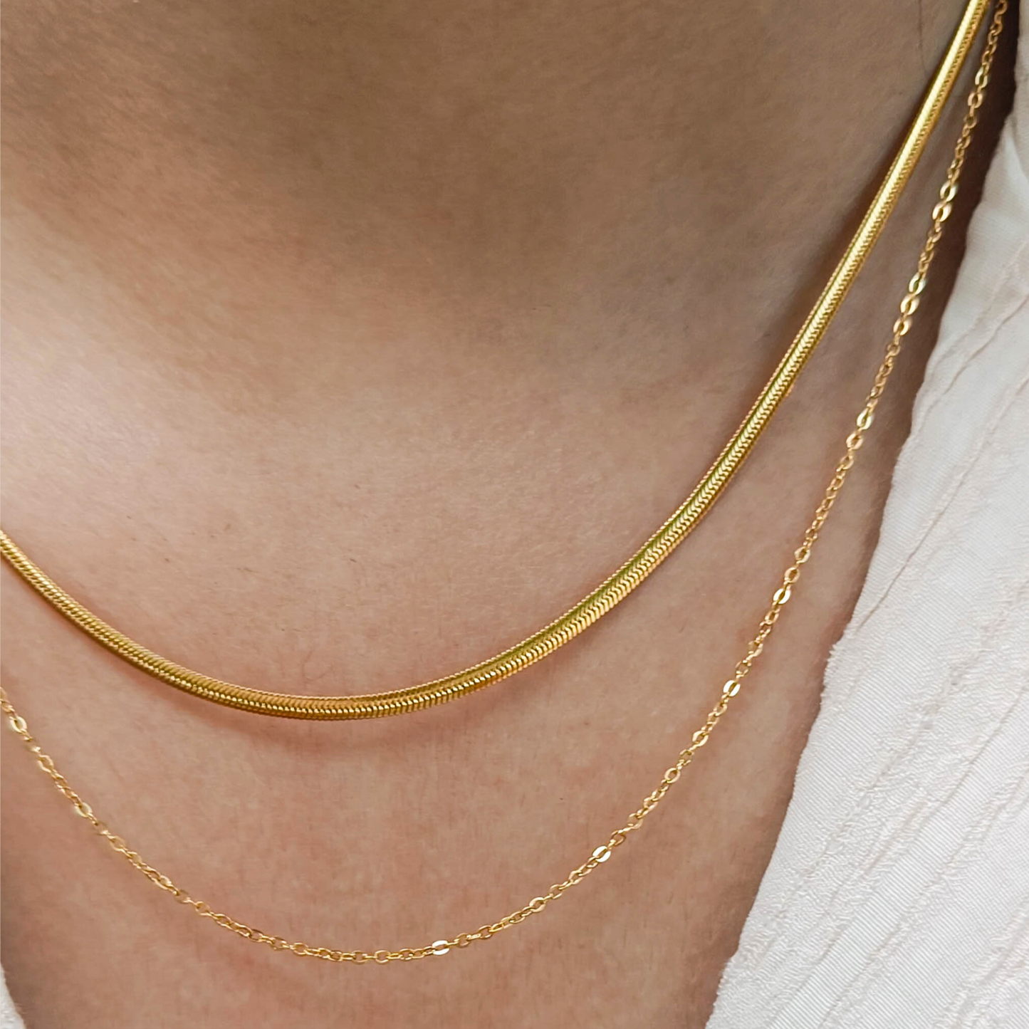 Quinn Double Layered Necklace