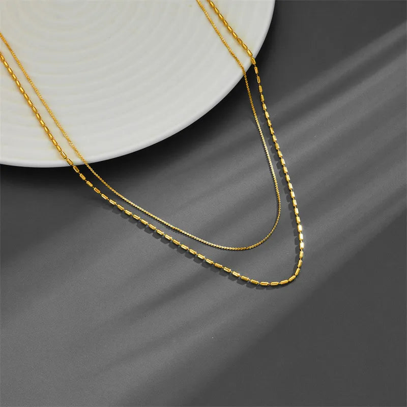 Layla Double Layered Necklace