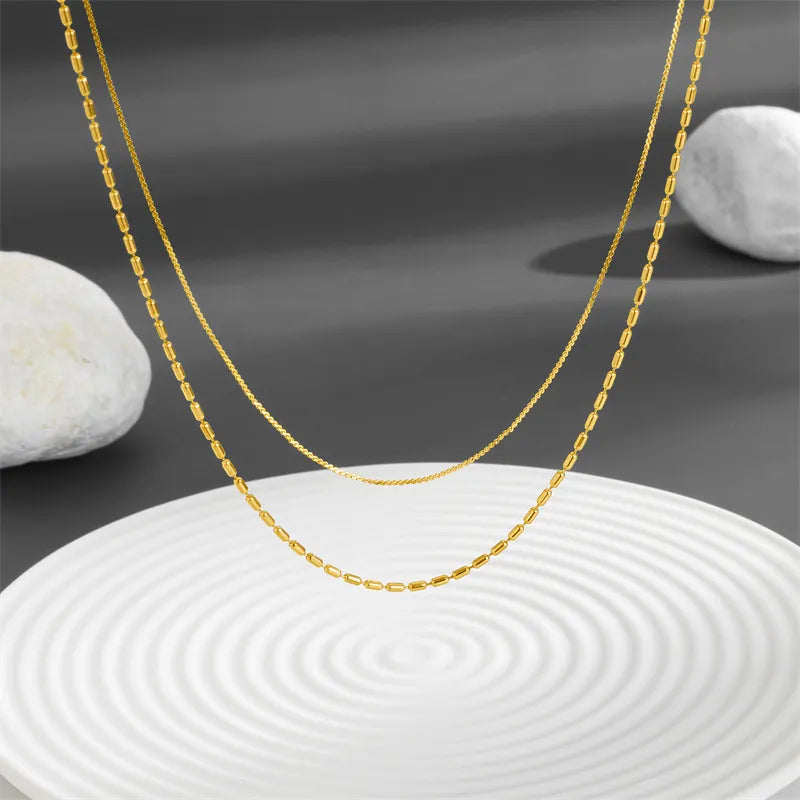 Layla Double Layered Necklace