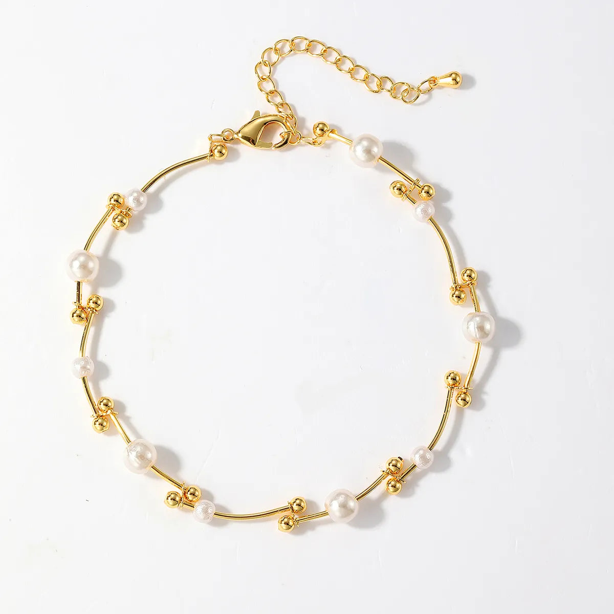 Luxe Pearl anklet